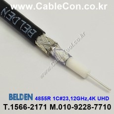 1m 벨덴 4855R 미터당 ₩3,550 벨덴케이블 4855R BELDEN 1Coax 23AWG