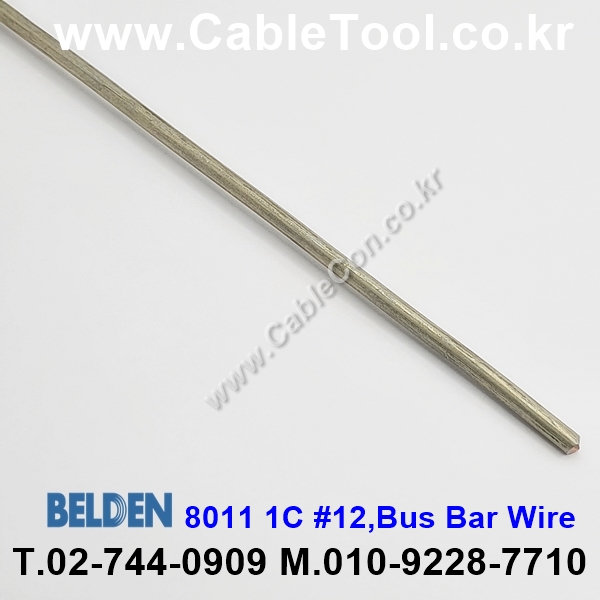 30m(롤) 벨덴8011 (미터당 ₩17,250) 벨덴케이블 8011 BELDEN 8011 1C 12AWG Hook Up Wire NONE