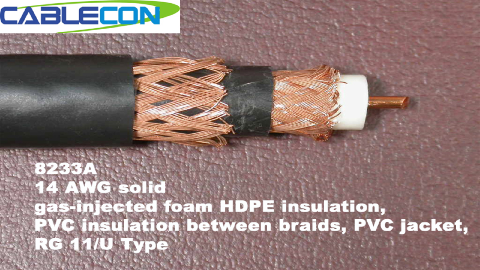 300m(롤) 벨덴8233A (미터당 ₩20,350) 벨덴케이블 8233A BELDEN 8233A 1Tri 14AWG RG11 75옴 동축케이블