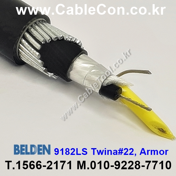 300m(롤) 벨덴9182LS (미터당 ₩10,000) 벨덴케이블 9182LS BELDEN 9182LS Twina#22 Twinax