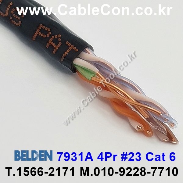 BELDEN 7931A (300미터) 벨덴케이블 4Pr #23 Cat 6