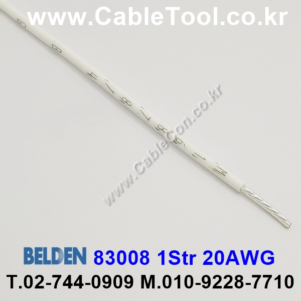 BELDEN 83008 (009) (300미터) 벨덴케이블 1Str 20AWG