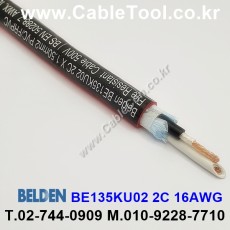 BELDEN BE135KU02 (300미터) 벨덴케이블 2C 16AWG