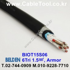 BELDEN BIOT15S06 (300미터) 벨덴케이블 6Tri 1.5㎟, Armor
