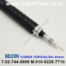 300m(롤) 벨덴123092A (미터당 ₩16,520) 벨덴케이블 123092A BELDEN 123092A 1C 18AWG ControlNet