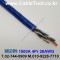 300m(롤) 벨덴1500A (미터당 ₩10,000) 벨덴케이블 1500A BELDEN 1500A 4Pair 24AWG Paired 블루