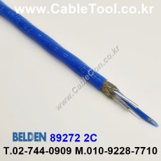 300m(롤) 벨덴89272 006 (미터당 ₩30,100) 벨덴케이블 89272 006 BELDEN 89272 006 1Pair 20AWG Twinax (블루)