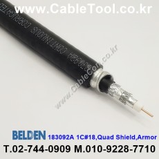 벨덴케이블 183092A BELDEN ControlNet (Black 10m)