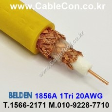 BELDEN 1856A 004(Yellow) Triax RG-59 벨덴 10M