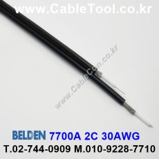 벨덴케이블 7700A BELDEN (Black 300m)