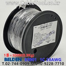 벨덴케이블 BELDEN 83001 Black(010) (300m)