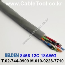 300m 벨덴8466 미터당 ₩21,550 벨덴케이블 8466 BELDEN 8466 12C 18AWG