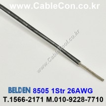 300m(롤) 벨덴8505 (미터당 ₩1,080) 벨덴케이블 8505 BELDEN 8505 1Str 26AWG Hook Up Wire