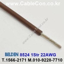 300m(롤) 벨덴8524 (미터당 ₩1,690) 벨덴케이블 8524 BELDEN 8524 1Str 22AWG Hook Up Wire