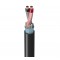 벨덴케이블 9343 BELDEN (300m) 1 Pair 14AWG, PVC-NYL, E2 Color Code, Black PVC Jkt, 600V TC