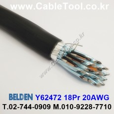 벨덴케이블 Y62472 BELDEN (Black 300m)
