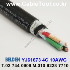 300m(롤) 벨덴YJ61673 (미터당 ₩10,000) 벨덴케이블 YJ61673 BELDEN YJ61673 4C 10AWG INDUSTRIAL